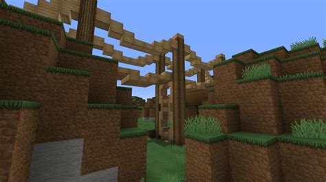 Small Wooden Bridge Minecraft Project