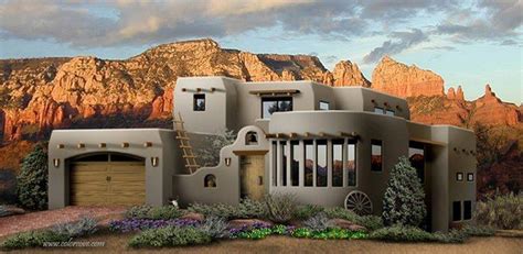 Southwest Style Pueblo Desert Adobe Home Homes Dream Kelseybash Ranch