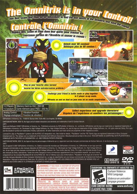 Protector of earth is a video game based on the animated television series ben 10. Ben 10 Protector of Earth Sony Playstation 2 Game