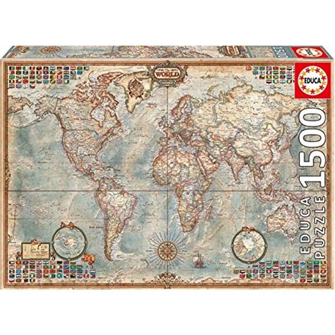 Buy Educaborrás 16005 Educa Borras Of The World 1500 Piece Jigsaw