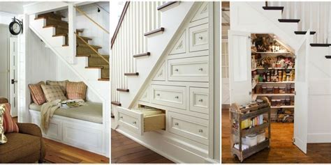 Letting the bed fill up the empty space under the stairs leaves the rest of the room free for free walking space or other furniture. 15 Genius under Stairs Storage Ideas - What to Do With Empty Space Under Stairs