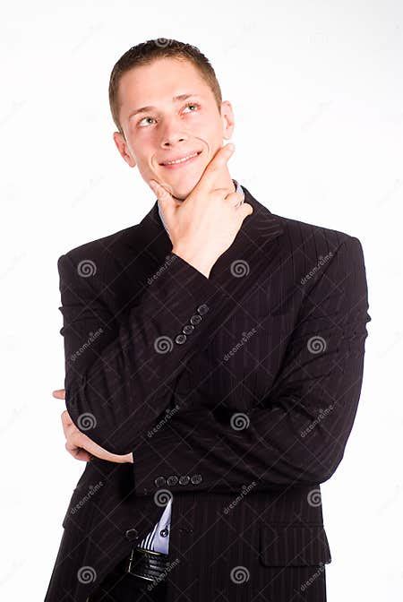 Smart Guy In Suit Stock Image Image Of Business Smile 19957537