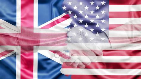 Usa Uk Flag Handshake Stock Photos Free And Royalty Free Stock Photos