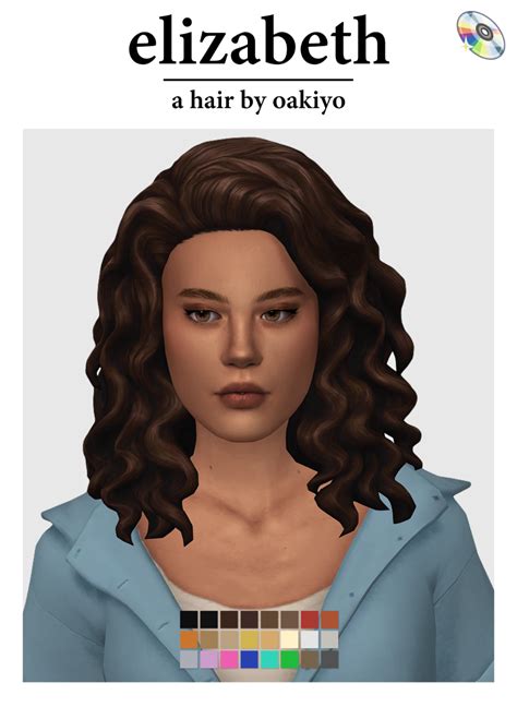 Oakiyo Elizabeth Hair A Simple But An Essential Item For Sims 4