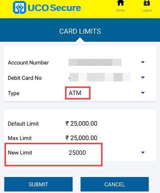 How to verify cash app to increase limit. How To Change UCO ATM Daily Cash Withdrawal Limit ...