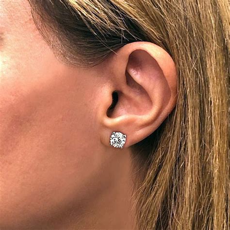 2 Carat Lab Grown Diamond Stud Earrings IGI Certified Etsy