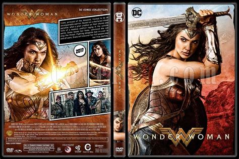 Wonder Woman Custom Dvd Cover English 2017 Covertr