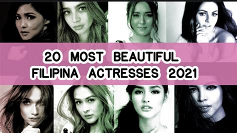 Most Beautiful Filipina Actresses 2021 Youtube