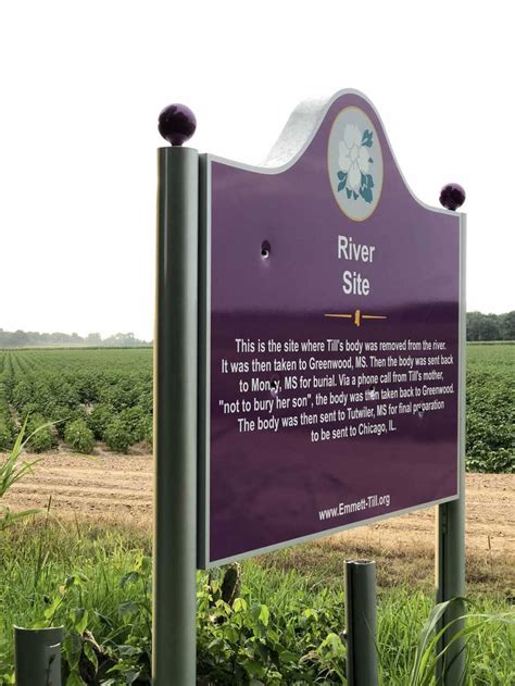Just 35 Days After Being Replaced Emmett Till Memorial Sign Hit With