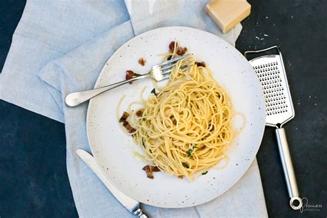Spaghetti Carbonara Das Original Rezept Food Blog Princessch