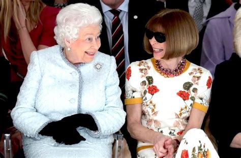 Busty brunette eva angelina fucking. Queen Elizabeth II Makes Her First Ever London Fashion ...