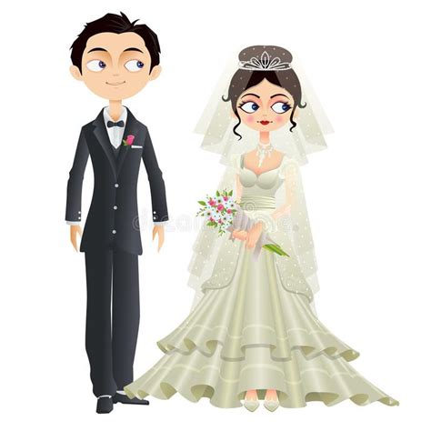 What about mixing a healthy dose of humor on your wedding card, cake box, wedding gifts for the retinue or in your anniversary gifts and cards? Illustration about Easy to edit vector illustration of Christian wedding couple. Illustration of ...