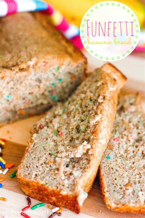 This recipe is much better than the one i used previously. Funfetti Banana Bread | The Recipe Critic