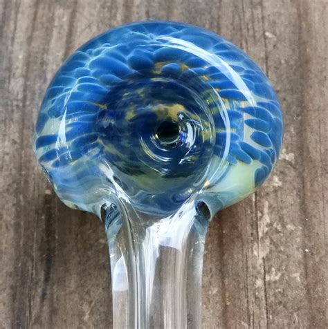 Cheap Glass Pipes Blue Glass Pipes Girly Glass Pipes Glass Etsy