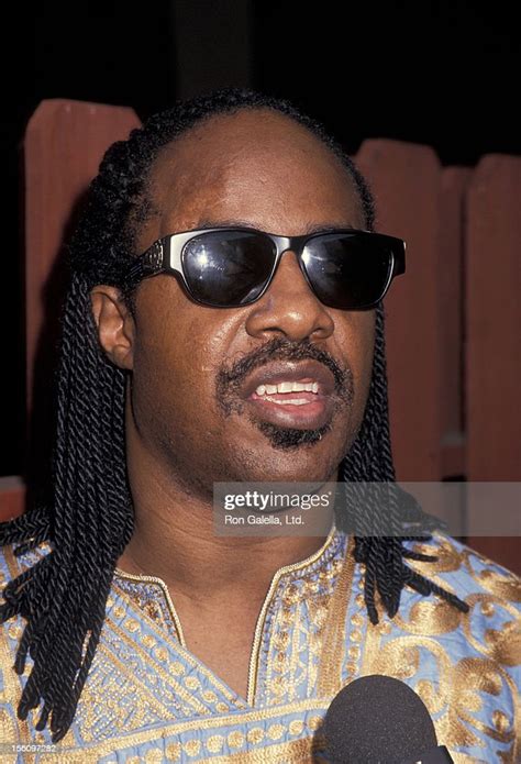 Musician Stevie Wonder Attending Black Business Association Gala