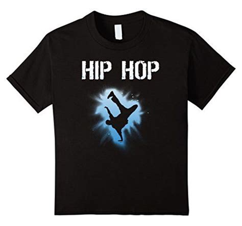 Kids Hip Hop Breakdance B Boy Spray Tag T Shirt 4 Black D