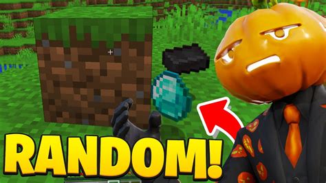 Mobs, chests, and bosses drop new loot cases! Minecraft BUT EVERY DROP IS RANDOM.. - YouTube