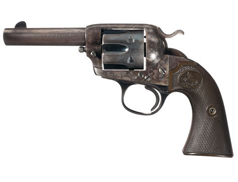 Extremely Rare Documented Colt Bisley Sheriffs Model Revolver Sold To