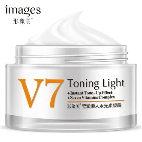 IMAGES V7 Face Cream Lazy Nude Make Up Face Invisible Cover Flaw