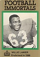 Willie Lanier Autographed Football Cards