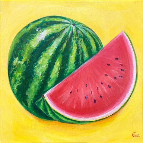 Watermelon Painting Chelzart