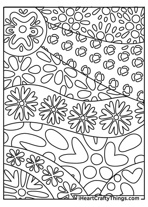 Abstract Printable Coloring Pages