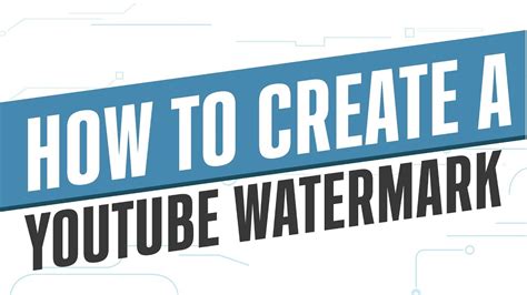 How To Create A Youtube Watermark Using Adobe Illustrator Youtube
