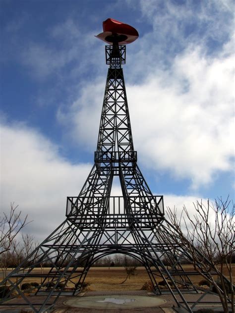 An Eiffel Tower In The Wild Wild West Paris Texas Unusual Places