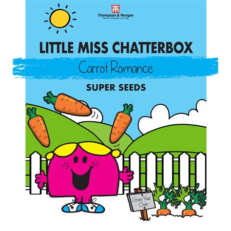 Mr Men Little Miss Little Miss Chatterbox Carrot Romance