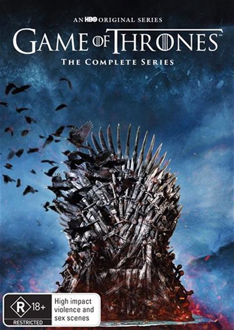 Buy Game Of Thrones Complete Season 1 8 Boxset On Dvd On Sale Now