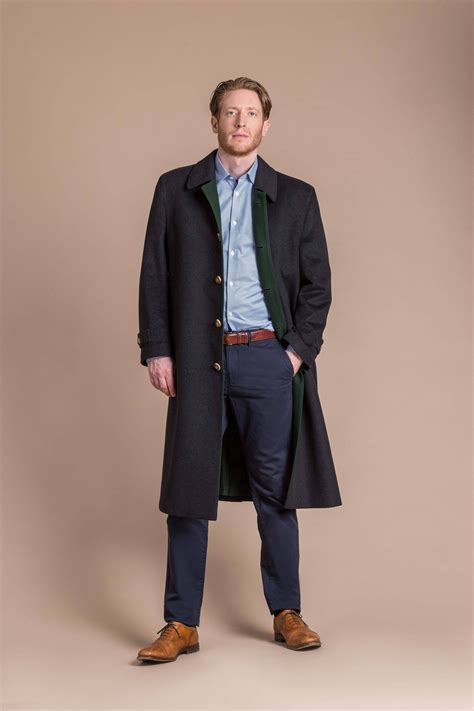 Shop Classic Mens Wool Overcoat From Austria Robert W Stolz Mens