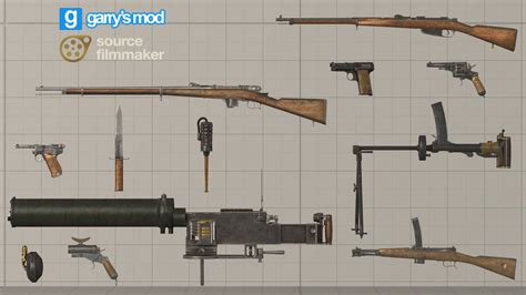 Dl Isonzo Weapons Pack Italy Props By Stefano96 On Deviantart
