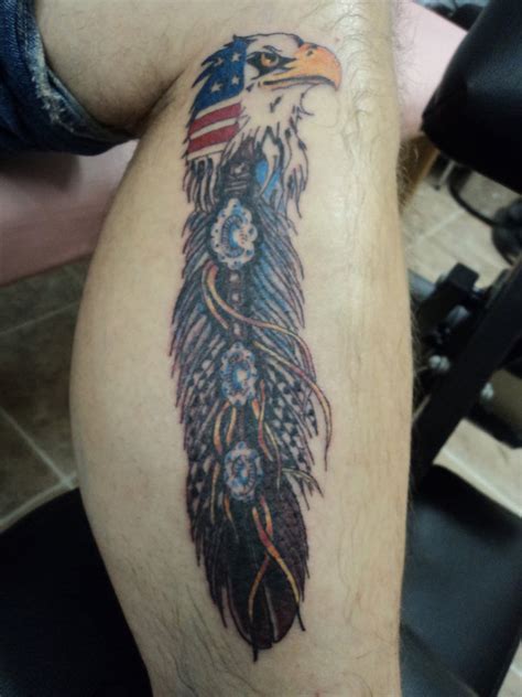 65 Eagle Feathers Tattoos And Designs With Meanings