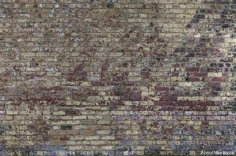 Vintage Brick Wall Mural Removable Wallpaper From Aboutmuralsca