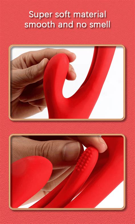 Clit And G Spot Vibrator In With Patting Tongue Rose Toy