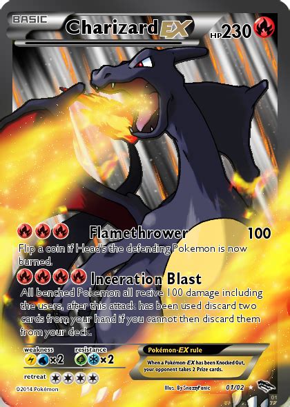 Shiny Charizard Ex Full Art By Snazzypanic On Deviantart