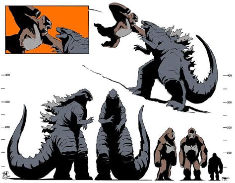D godzilla cartoon godzilla animations thanks for watching😜. 2020 Kong's size : Monsterverse