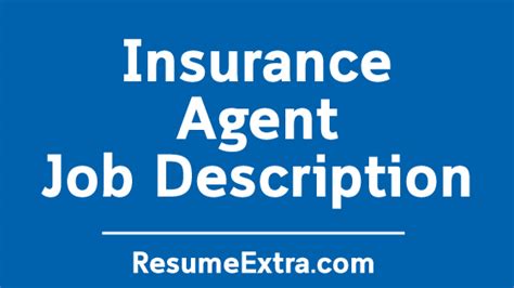 Insurance brokers are required to do a number of different things in a daily. Insurance Agent Job Description Sample » ResumeExtra