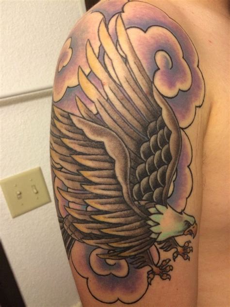 Neo Traditional Eagle Done By Tanna At Deadrockstar In Fargo Nd Got