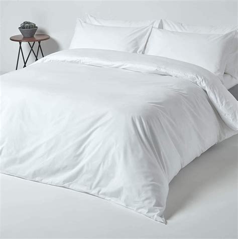 Homescapes White Pure Egyptian Cotton Flat Sheet Super King 400 Thread