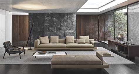 Minotti Sofa Design Baci Living Room