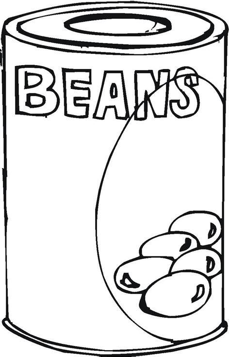 Baked Beans Drawing at GetDrawings | Free download