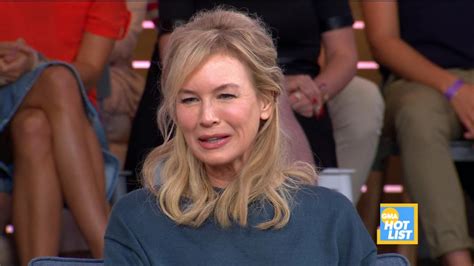 Gma Hot List Renee Zellweger Talks About The Prosthetic Nose She