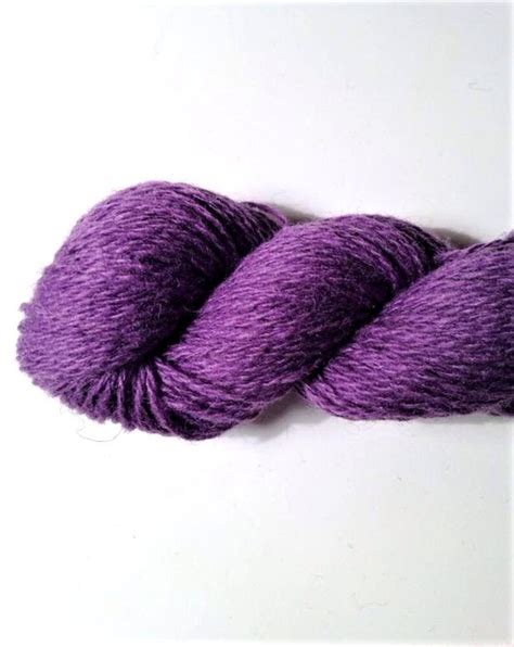 Plum 100 Wool Yarn For Knitting Mitten Wool Crochet Craft Etsy