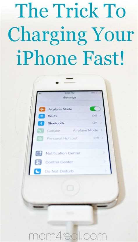 How To Charge Your Iphone Faster ~ Tip Of The Day Mom 4 Real