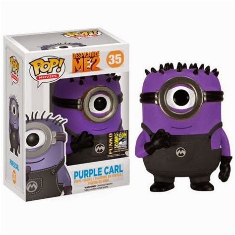 The Blot Says Sdcc 14 Exclusive Despicable Me 2 Purple Minions Pop