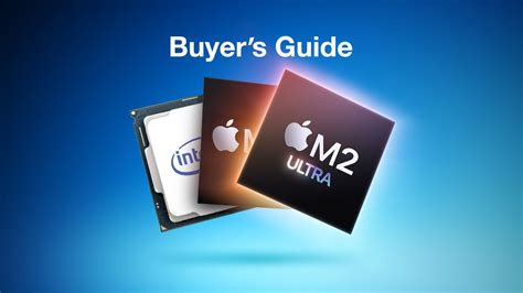 Apple Silicon Buyers Guide All The Differences Explained Macrumors