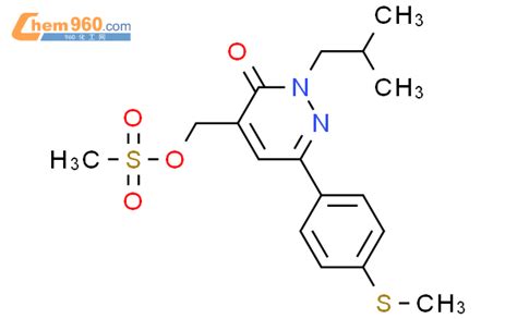 503825 65 832h Pyridazinone2 2 Methylpropyl 4 Methylsulfonyl