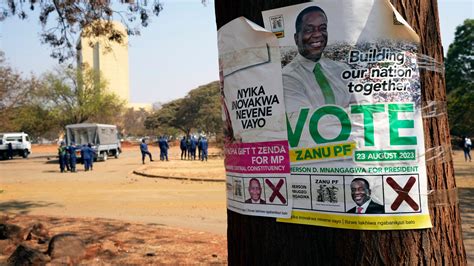 Zimbabweans Anxiously Wait For Election Results As African Observer Missions Note Voter