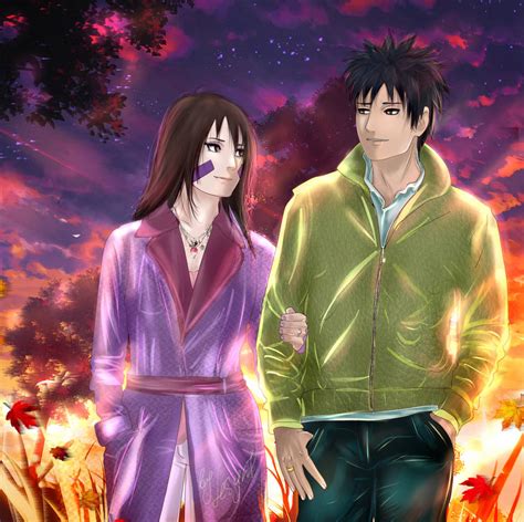 Obito X Rin Walking Together By Lesya7 On Deviantart